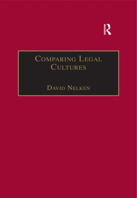 Comparing Legal Cultures, PDF eBook