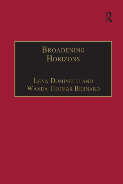 Broadening Horizons : International Exchanges in Social Work, EPUB eBook