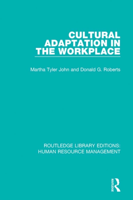 Cultural Adaptation in the Workplace, EPUB eBook