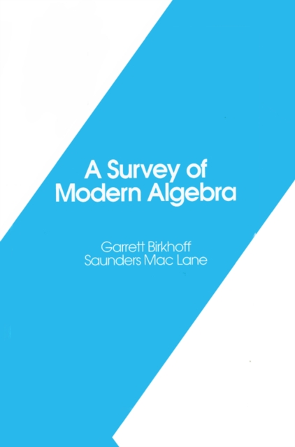 A Survey of Modern Algebra, EPUB eBook