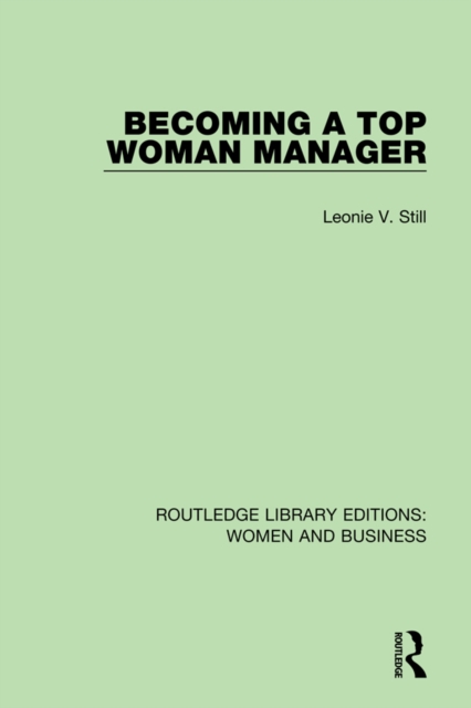 Becoming a Top Woman Manager, EPUB eBook