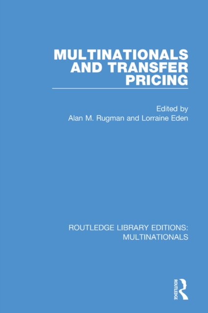 Multinationals and Transfer Pricing, EPUB eBook