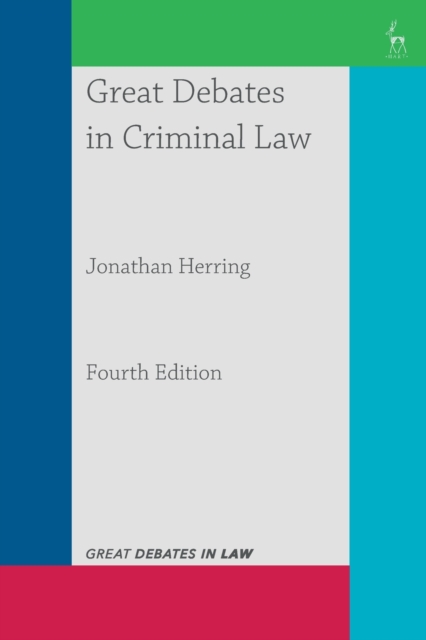 Great Debates in Criminal Law, Paperback / softback Book