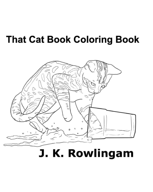 That Cat Book Coloring Book, Paperback / softback Book