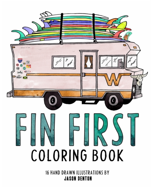 FIN FIRST Coloring Book, Paperback / softback Book