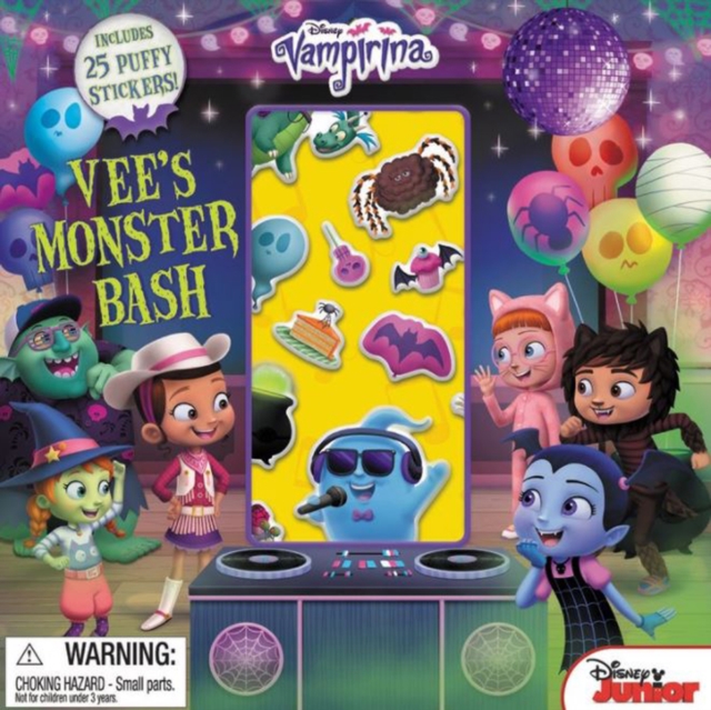 Vampirina Vee's Monster Bash : With Puffy Stickers!, Paperback / softback Book