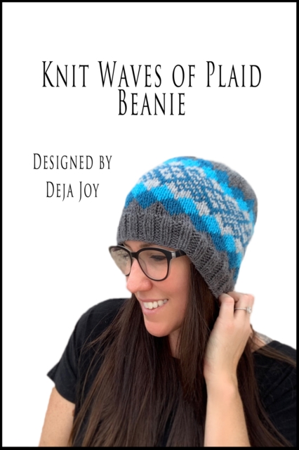 Knit Waves of Plaid Beanie, EPUB eBook