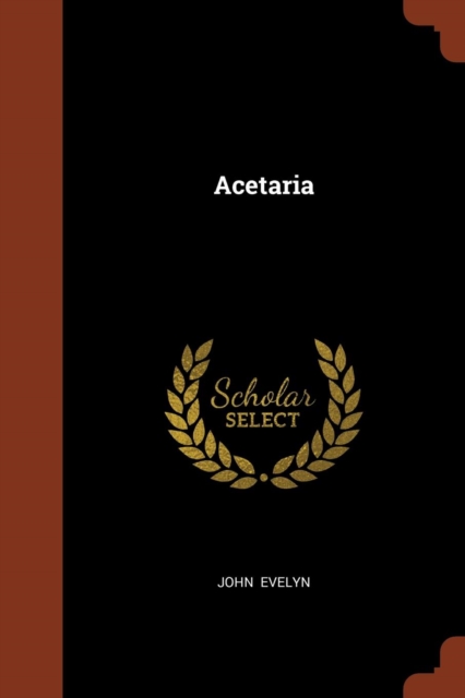 Acetaria, Paperback / softback Book