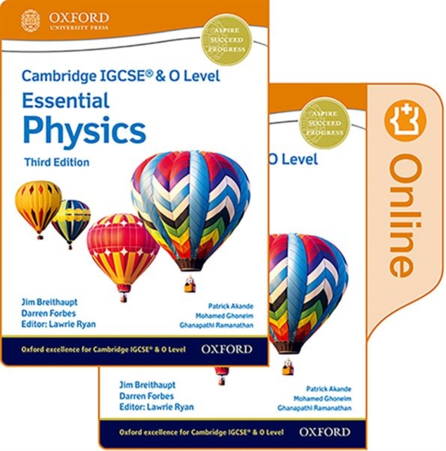 Cambridge IGCSE® & O Level Essential Physics: Print and Enhanced Online Student Book Pack Third Edition, Multiple-component retail product Book