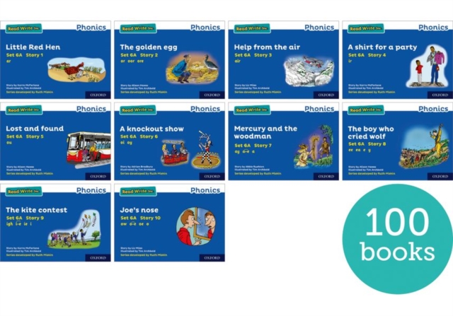 Read Write Inc. Phonics: Blue Set 6 More Storybooks (Pack of 100), Paperback / softback Book