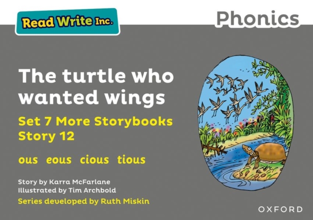 Read Write Inc. Phonics: The turtle who wanted wings (Grey Set 7A Storybook 12), Paperback / softback Book