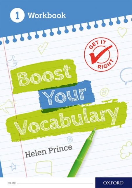 Get It Right: Boost Your Vocabulary Workbook 1, Paperback / softback Book