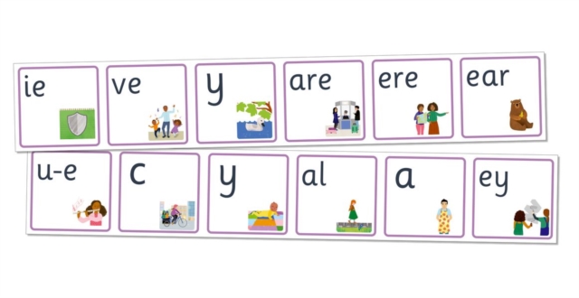 Essential Letters and Sounds: Large Wall Frieze for Year 1/P2, Wallchart Book