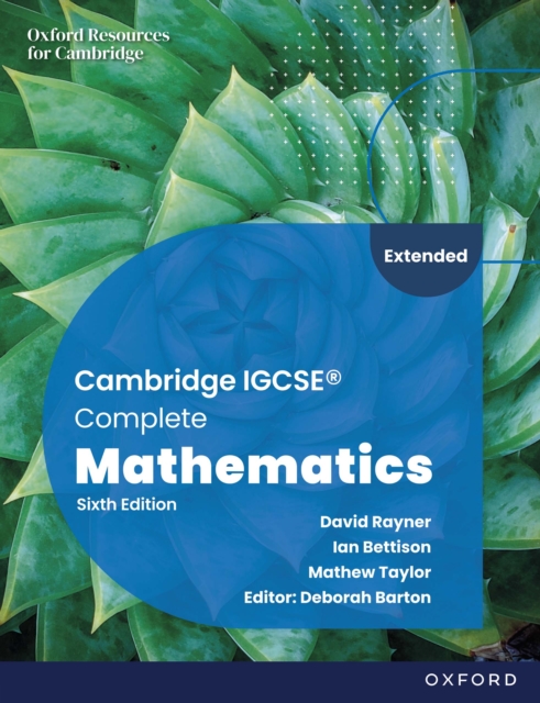 Cambridge IGCSEA(R) Complete Mathematics Extended: Student Book Sixth Edition, PDF eBook