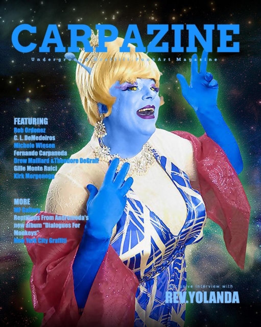 Carpazine Art Magazine Issue Number 15 : Underground, Graffiti, Punk Art Magazine, Paperback / softback Book