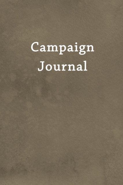 Campaign Journal : Make History, Paperback / softback Book