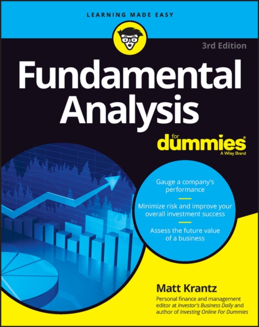 Fundamental Analysis For Dummies, Paperback / softback Book