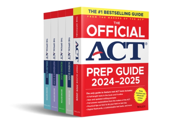 The Official ACT Prep & Subject Guides 2024-2025 Complete Set, Paperback / softback Book