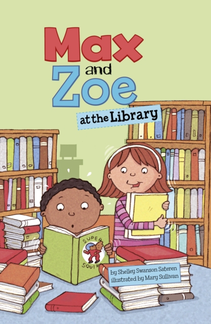 Max and Zoe at the Library, Hardback Book
