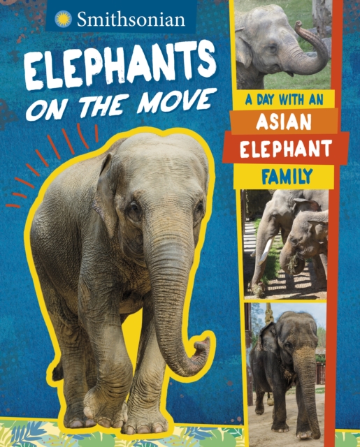 Elephants on the Move : A Day with an Asian Elephant Family, Hardback Book