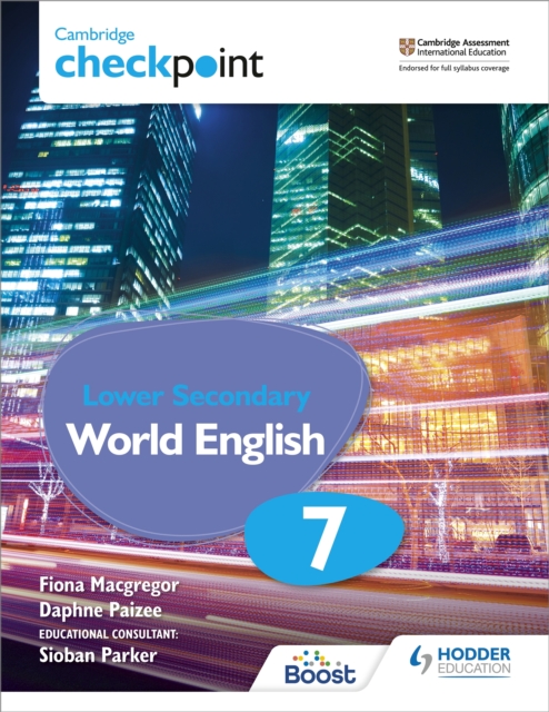 Cambridge Checkpoint Lower Secondary World English Student's Book 7, EPUB eBook