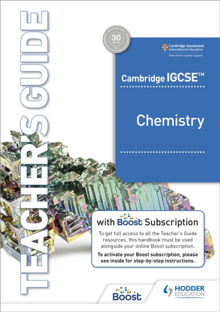 Cambridge IGCSE™ Chemistry Teacher's Guide with Boost Subscription Booklet, Multiple-component retail product Book