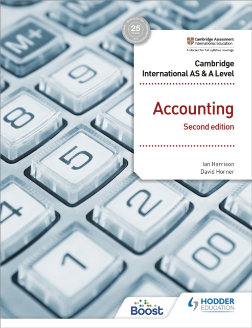 Cambridge International AS and A Level Accounting Second Edition, Paperback / softback Book