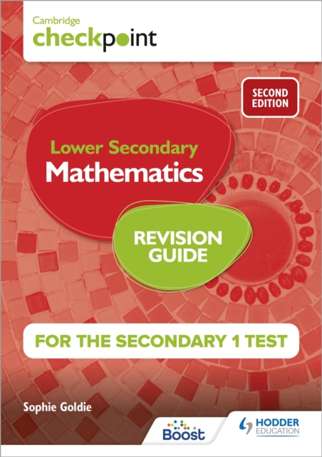 Cambridge Checkpoint Lower Secondary Mathematics Revision Guide for the Secondary 1 Test 2nd edition, Paperback / softback Book