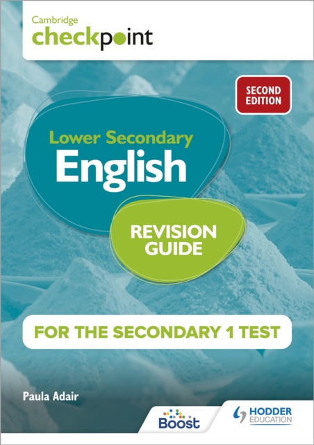 Cambridge Checkpoint Lower Secondary English Revision Guide for the Secondary 1 Test 2nd edition, Paperback / softback Book