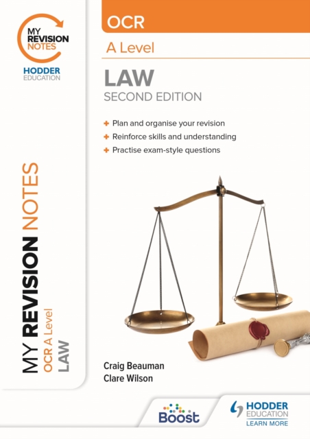 My Revision Notes: OCR A Level Law Second Edition, EPUB eBook