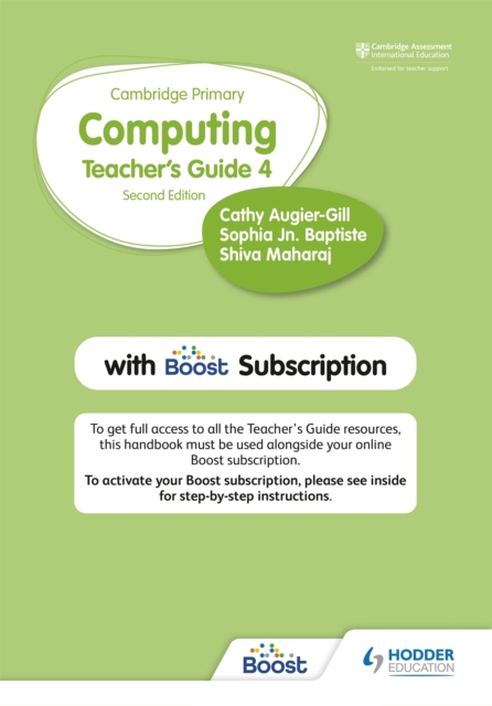 Cambridge Primary Computing Teacher's Guide Stage 4 with Boost Subscription, Multiple-component retail product Book