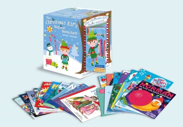 The Christmas Elf's Magical Bookshelf Advent Calendar : Contains 24 books!, Paperback / softback Book