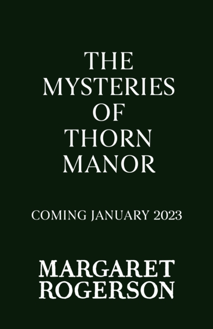 Mysteries of Thorn Manor, Hardback Book