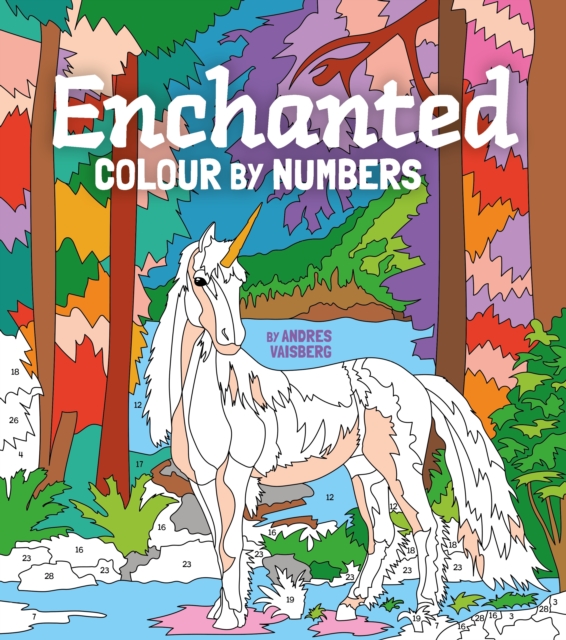 Enchanted Colour by Numbers : Includes 45 Artworks To Colour, Paperback / softback Book