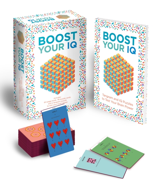 Boost Your IQ : Includes 64-page Puzzle Book, 48 Cards and a Press-Out Tangram Puzzle to Test Your Brain Power, Paperback / softback Book