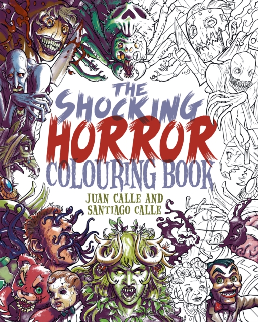 The Shocking Horror Colouring Book, Paperback / softback Book