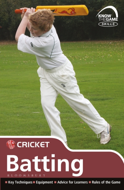 Skills: Cricket - batting, Paperback / softback Book