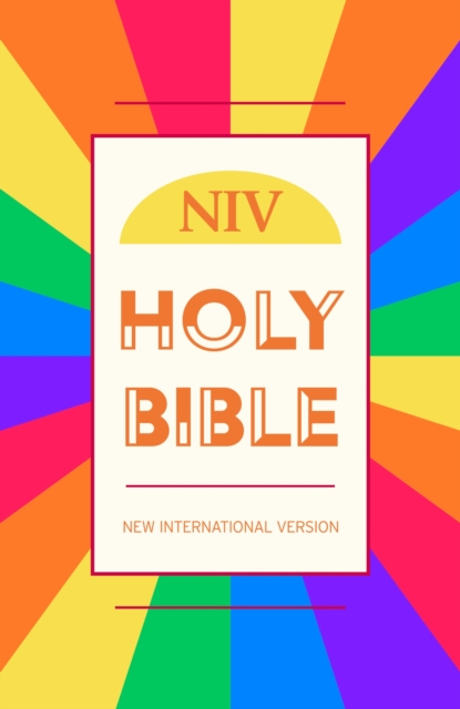 NIV Value Hardback Bible : Rainbow edition, Hardback Book