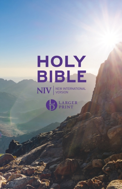 NIV Larger Print Personal Value Hardback Bible, Hardback Book