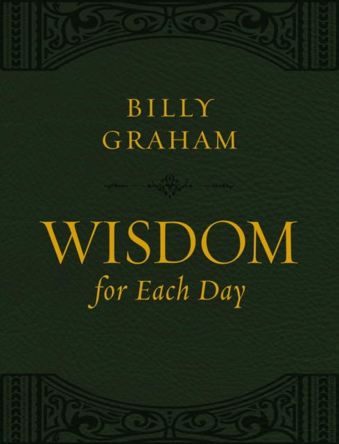 Wisdom for Each Day (Large Text Leathersoft), Leather / fine binding Book