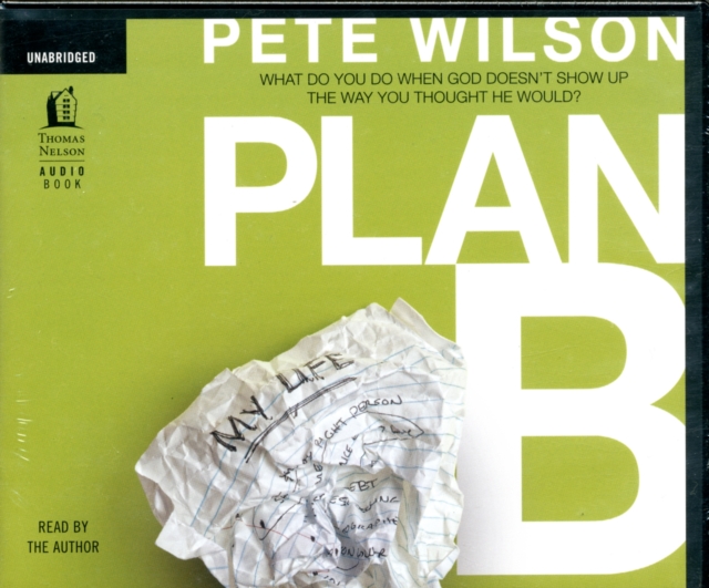Plan B, CD-Audio Book