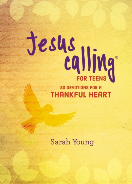 Jesus Calling: 50 Devotions for a Thankful Heart, Hardback Book