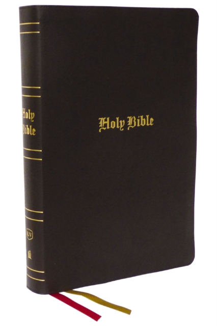 KJV Holy Bible: Super Giant Print with 43,000 Cross References, Brown Bonded Leather, Red Letter, Comfort Print: King James Version, Leather / fine binding Book