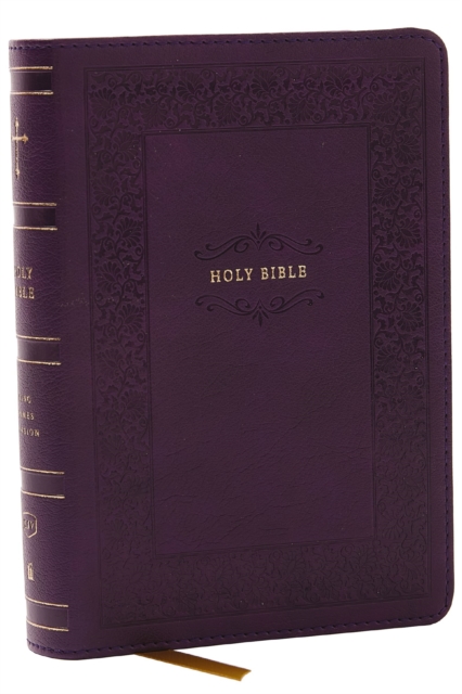 KJV Holy Bible: Compact with 43,000 Cross References, Purple Leathersoft, Red Letter, Comfort Print: King James Version, Leather / fine binding Book
