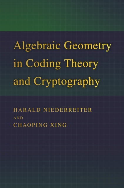 Algebraic Geometry in Coding Theory and Cryptography, PDF eBook