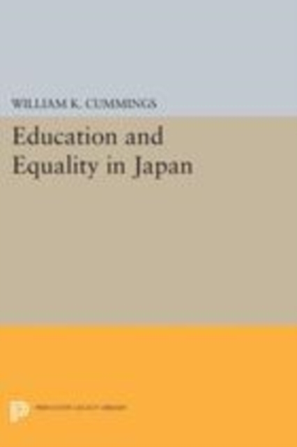 Education and Equality in Japan, PDF eBook