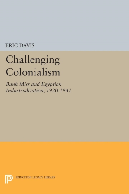 Challenging Colonialism : Bank Misr and Egyptian Industrialization, 1920-1941, PDF eBook