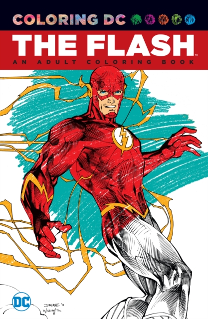 The Flash: An Adult Coloring Book, Paperback / softback Book