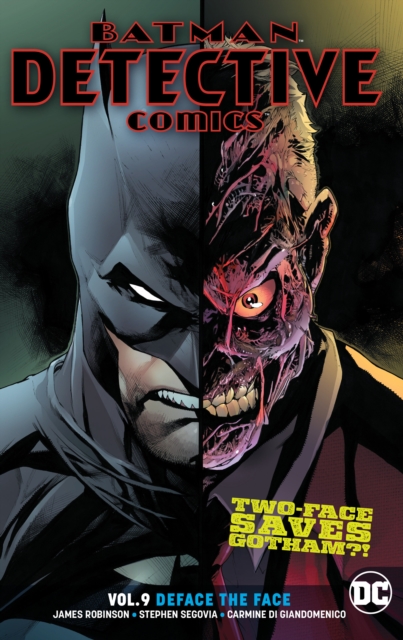 Batman: Detective Comics Volume 9 : Deface the Face, Paperback / softback Book