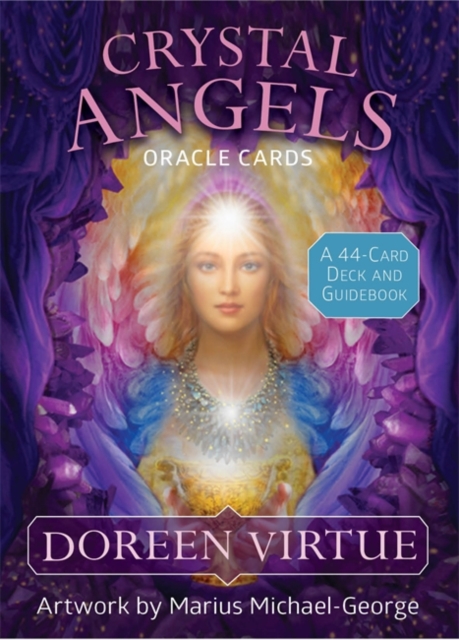 Crystal Angels Oracle Cards : A 44-Card Deck and Guidebook, Cards Book